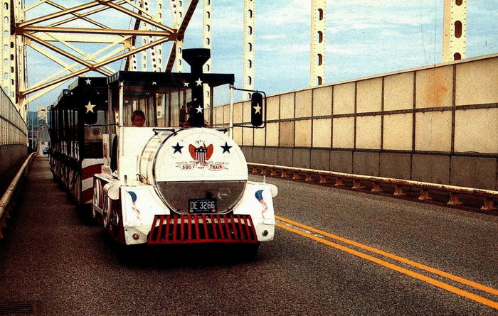 Soo Train Tours - Old Postcard (newer photo)
